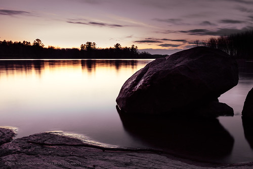 longexposure sunset ontario canada beautiful silhouette spring twilight naturallight fullframe stillness bodiesofwater petawawa petawawariver canonef24105mmf4lis hoyacircularpolarizer alienskinexposure hoyand8filter canoneos5dmkii adobephotoshopcs5 thousandwordimages adobelightroom4 dustinabbott