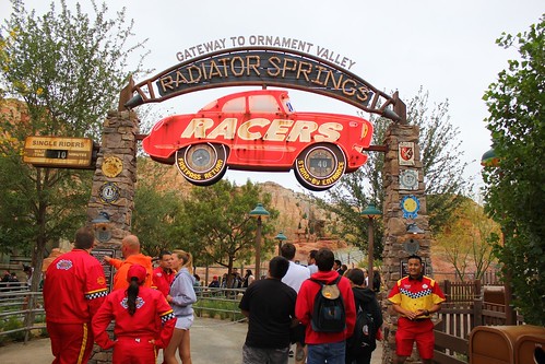 Radiator Springs Racers in Cars Land