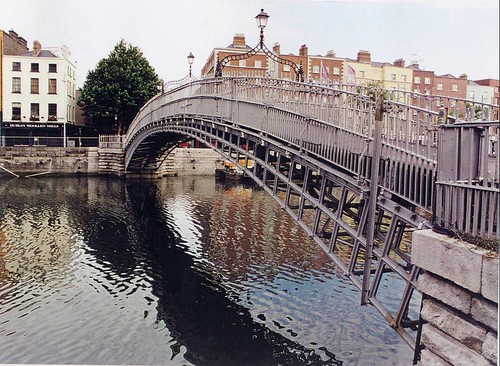The Ha'penny Bridge, Dublin IRELAND