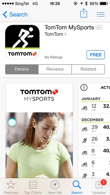 TomTom MySports iOS App - App Store