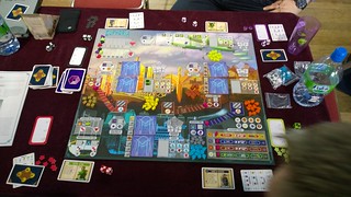 Euphoria: a very fluid worker placement game