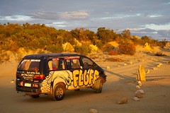 Wicked Camper Sunset