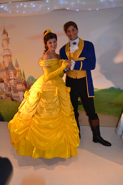 Meeting Belle and Prince Adam at the Princess and Pirates … | Flickr ...