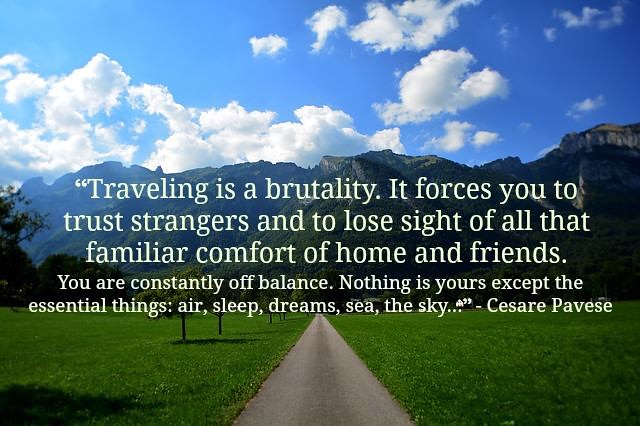 Inspirational travel quotes to change your life - Heart of a Vagabond