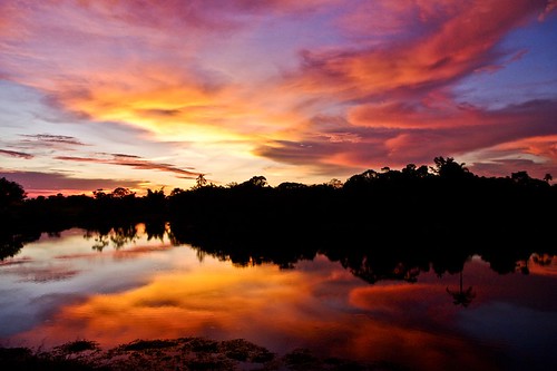 sunset lake sol water rio branco clouds reflections lago agua amazon do tramonto nuvole acqua riflessi por nuves amazzonia reflexoes