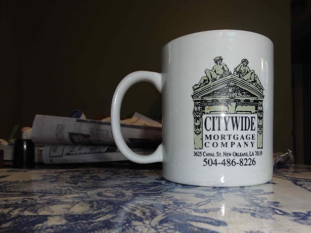 Mug with company logo
