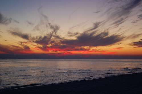 sunset usa beach gulfofmexico water night nikon wasser unitedstates florida cloudy fortwaltonbeach ftwaltonbeach d40 okaloosacounty fisherbray