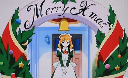 Santa Cute Anime Girl Reindeer Christmas Wallpaper iPhone Phone 4K 4140e