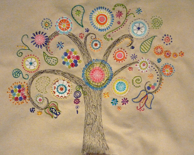 Tree of Life Applique Wall Hanging Pattern by Designs To Share