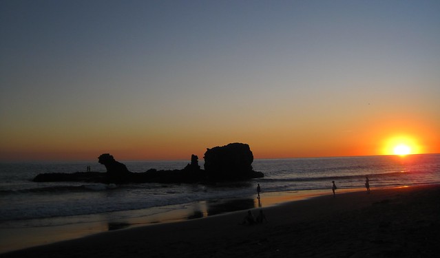  Balsamo Coast playa tunco volcanic beach el salvador sunset