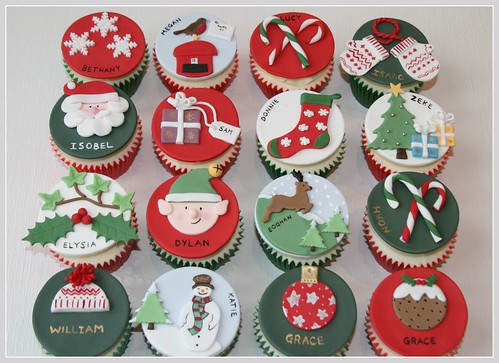 Christmas Party Cupcakes