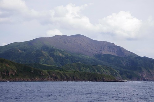 sea mountain japan island volcano kagoshima tokara toshima da1645mm トカラ列島 十島村 フェリーとしま 諏訪之瀬島