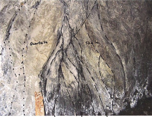 arizona underground gold mining mines vein geology mapping