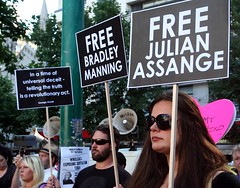 Free Julian Assange - Free Bradley Manning - Support Wikileaks