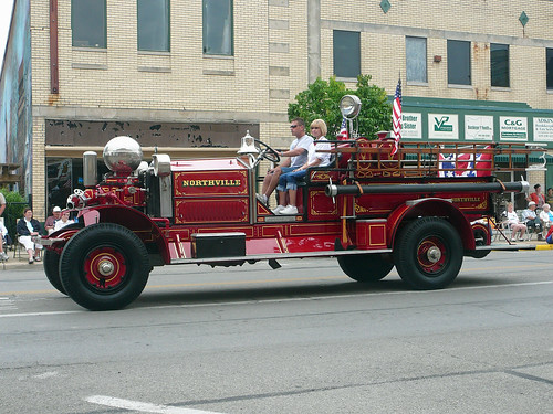parade firetruck vanwert centralmutual