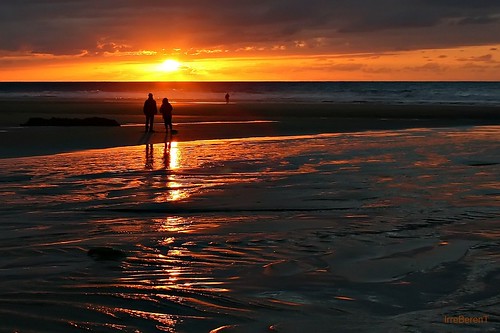 sunset sea sun sol beach nature landscape playa caruso cantabria irreberent tevogliobeneassai