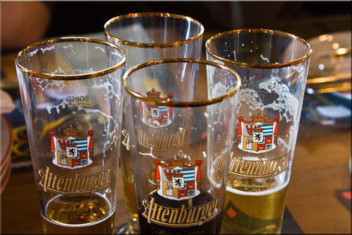 beer germany glasses brewery 100views tasting altenburg 7902 altenburger