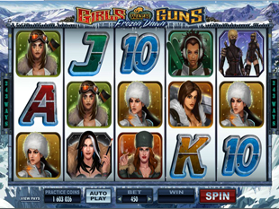  Girls with Guns - Frozen Dawn slot game online review