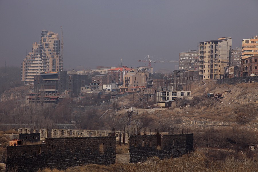 Foggy Yerevan