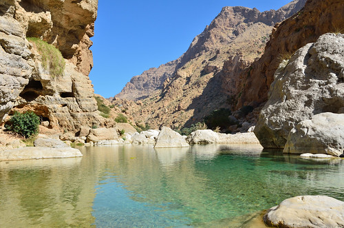 sky water rock oman wadi tiwi المنطقةالشرقية