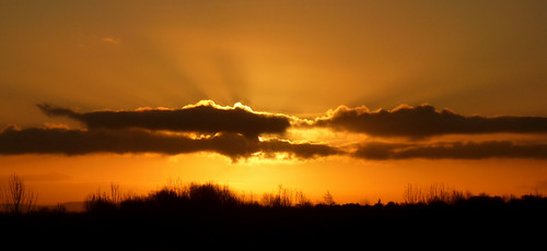 sunrise shropshire telford rays ladder jacobs crepuscular