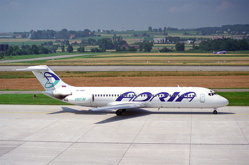 Adria Airways DC-9-32; S5-ABH@ZRH;14.07.1996
