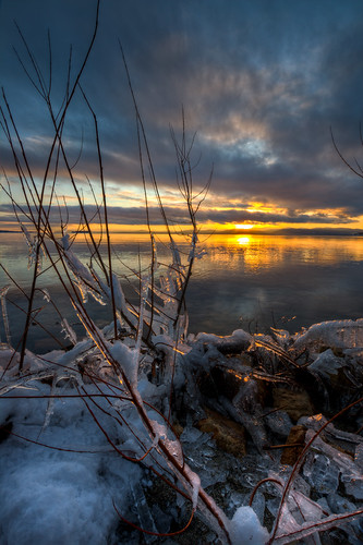 winter sunset snow burlington canon vermont sigma lakechamplain leddybeach