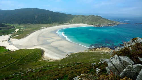 ocean blue españa praia beach coast mar spain playa atlantic galicia costadamorte laxe soesto