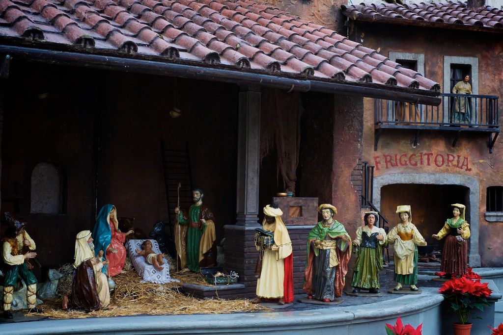 Nativity at the Spanish Steps