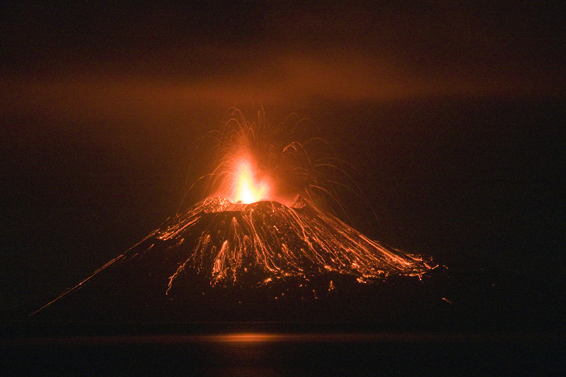 Night eruption