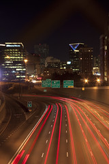 Atlanta Night Traffic (I-75/85 South)