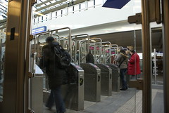Inchecken metro