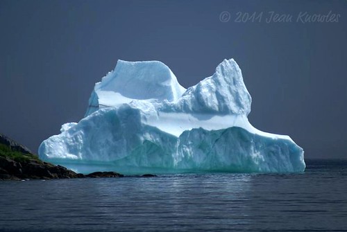 blue cold ice newfoundland frozen glacier arr iceberg geotag allrightsreserved newfoundlandandlabrador oldbonaventure nottobeusedwithoutmypermission ©2011jeanknowles
