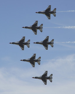 Jets flying in formation