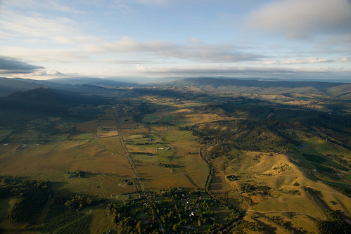 landscape aerial yarravalley