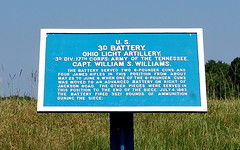 '3d Battery Ohio Light Artillery' Historical Marker