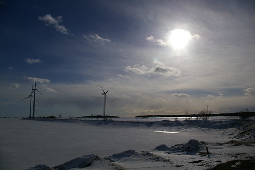 sweden windmills holmsund bothnia