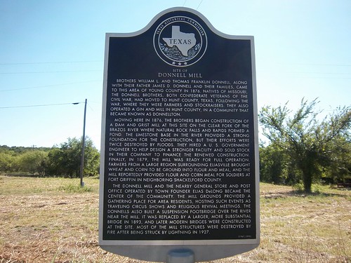 old abandoned texas historic ghosttown brazosriver texashistoricalmarker eliasville youngcounty donnellmill