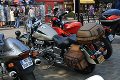 France - Motos à Honfleur