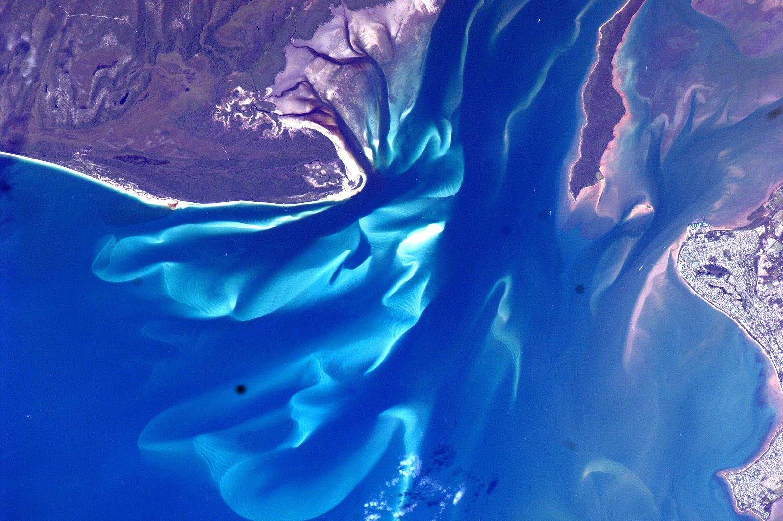 Hervey Bay, Queensland, Australia | Credit: ESA/NASA (238C0… | Flickr ...