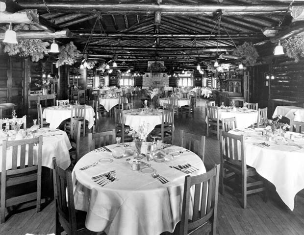 09657 Grand Canyon Historic El Tovar Hotel Dining Room