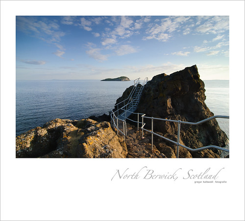 morning seascape rock sunrise scotland pier spirit atlantic northberwick