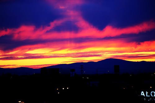 sunset spain alcorcón