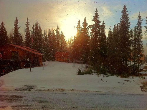 winter alaska sunrise snapshot anchorage iphone4