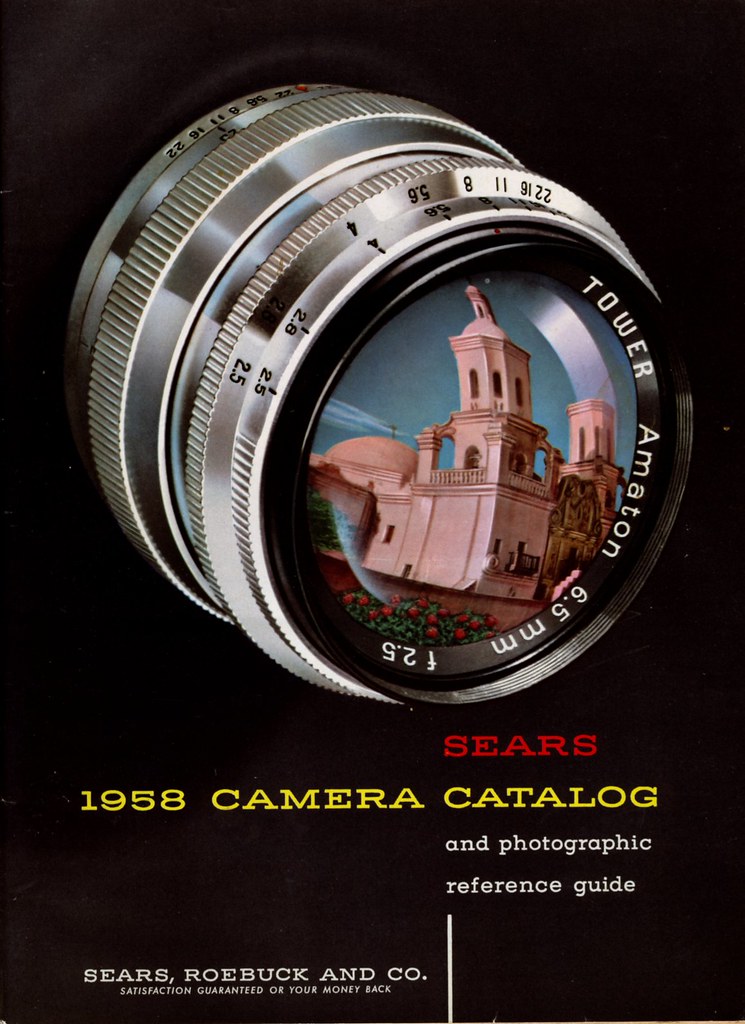 Sears 1958 Camera Catalog cover