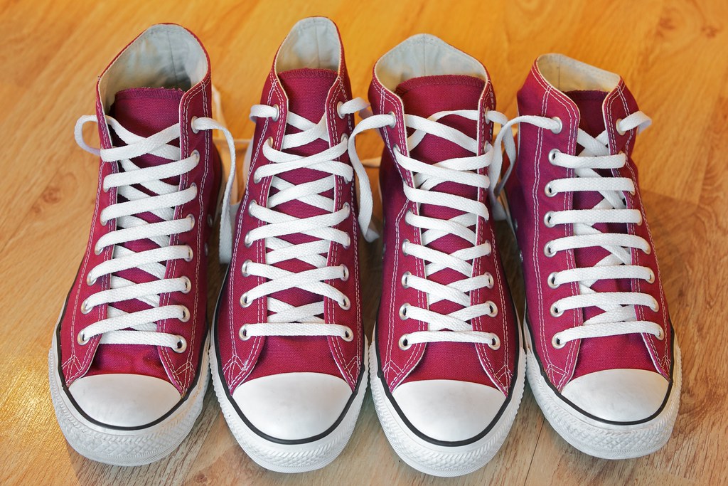 different ways to lace up converse