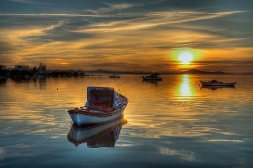 sunset sea sun reflection turkey boat türkiye deniz günbatımı güneş yansıma turkei ayvalık standal saariysqualitypictures mygearandme