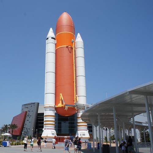 KSCVC Atlantis ET/SRB stack