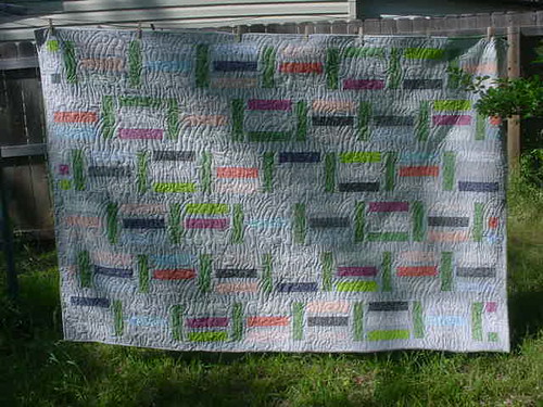 traffic quilt done