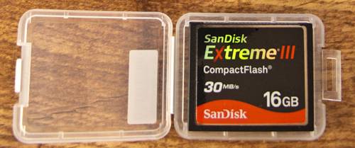 All types of memory card should be rotated in use.